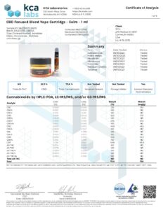 CBD Broad Spec Focus Blends by 3CHI